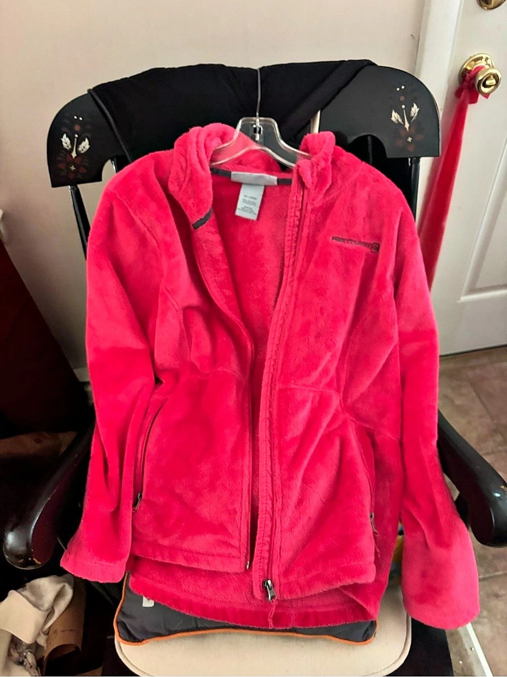 Free Country women’s XXL Pink Fleece Jacket Like New